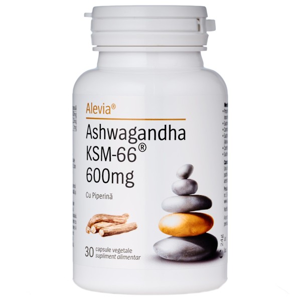 Ashwagandha KSM-66® 600 mg, 30 capsule vegetale