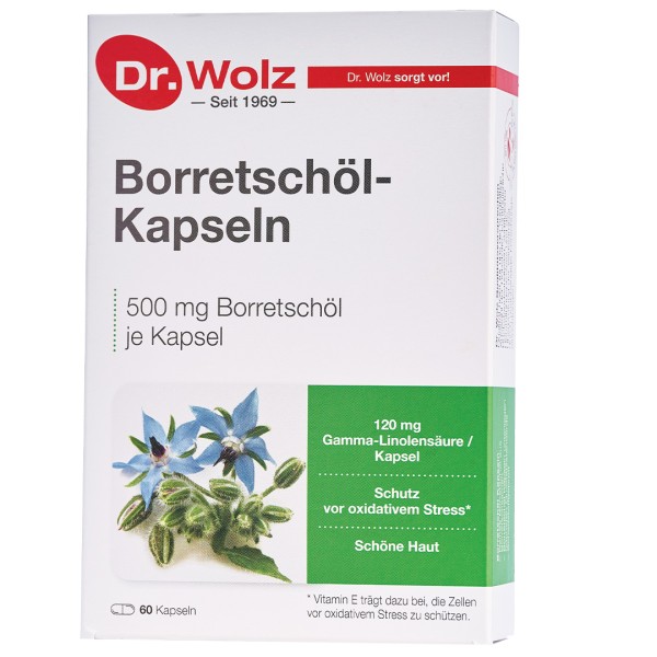 Borretschöl-Kapseln 60 capsule (Capsule cu ulei de limba mielului)