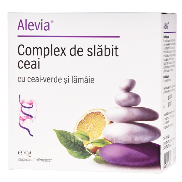 Complex de slăbit cu Ceai Verde și Lămâie vrac 70 g