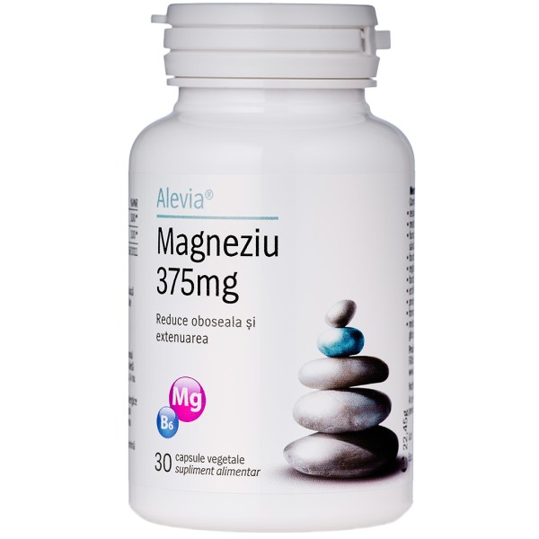 Magneziu 375 mg – 30 capsule vegetale