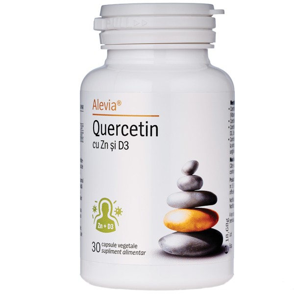 Quercetină cu Zinc și Vitamina D3 30 capsule vegetale