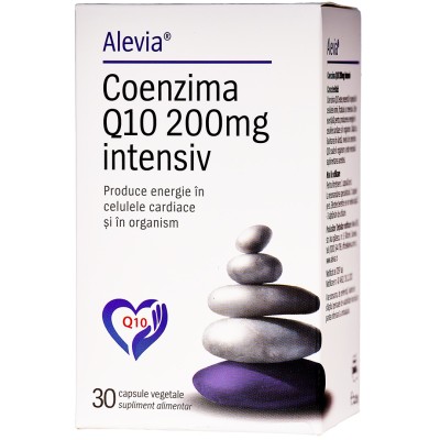 COENZIMA Q10 200 mg INTENSIV – 30 CAPSULE VEGETALE