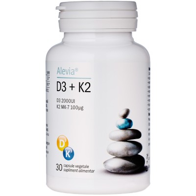 D3 + K2 30 capsule vegetale