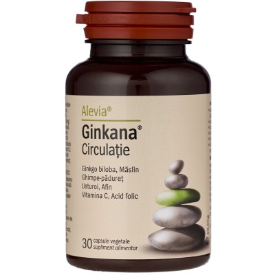 Ginkana Circulație 30 capsule vegetale