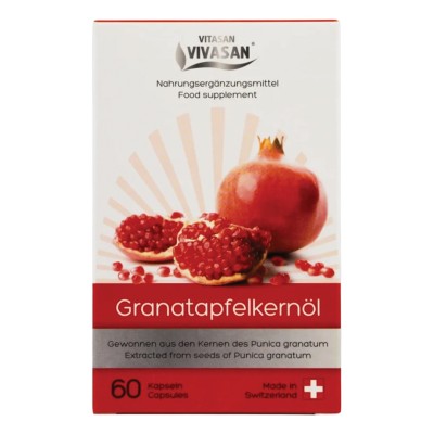 Granatapfelkernol - Ulei din semințe de Rodie – 60 capsule