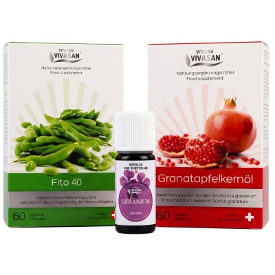Pachet reechilibrare metabolica – Rodie, Fito 40 & Mușcată