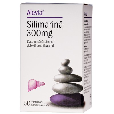 SILIMARINĂ 300 mg – 100 comprimate (50 + 50)