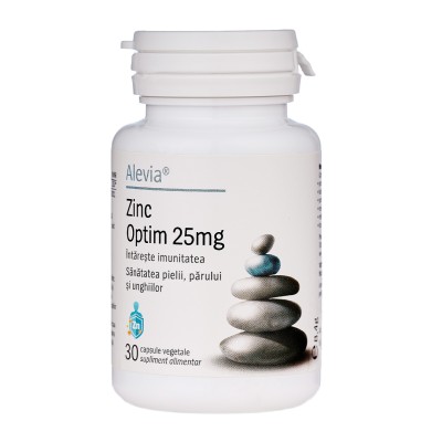 Zinc Optim 25 mg 30 capsule vegetale